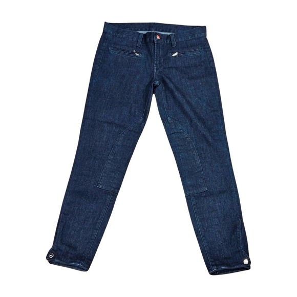 Ralph Lauren 400 Equestrian‎ Riding Trouser Jean Tapered Made In USA Women's 32 - Picture 1 of 9
